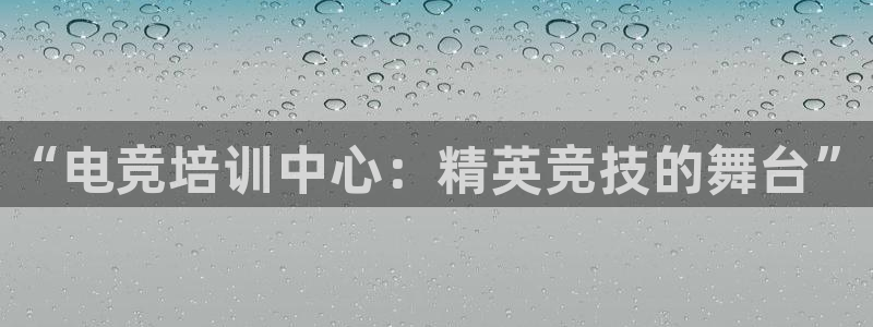 一竞技：“电竞培训中心：精英竞技的舞台”