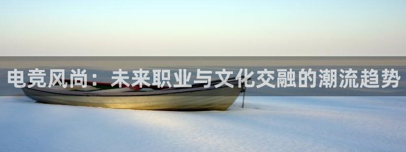一竞技：电竞风尚：未来职业与文化交融的潮流趋势
