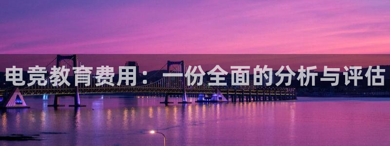 一竞技app下载安装：电竞教育费用：一份全面的分析与评估